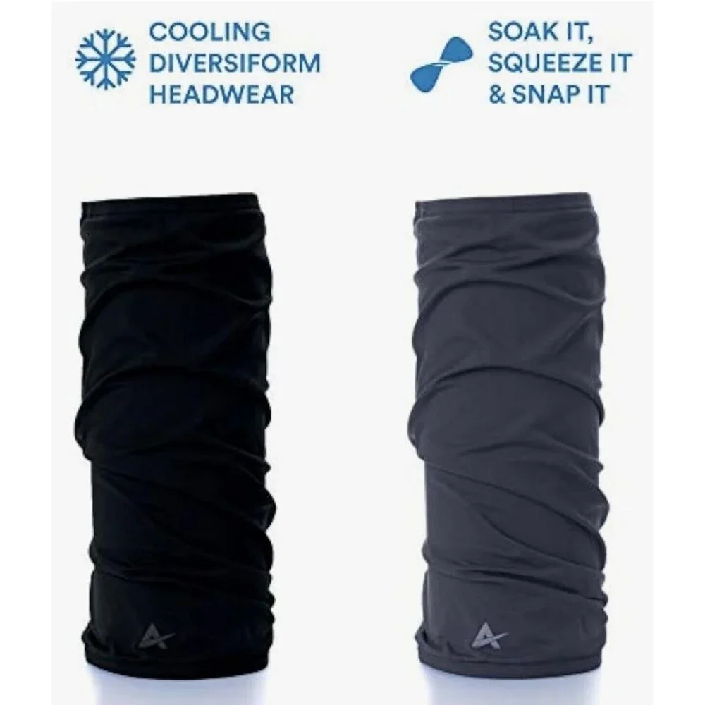 Arctic Cool Multifunctional Reusable Cooling Face Gaiter Mask Cover Blue NEW